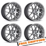 Enkei 467-880-6545HS Set Of 18X8 5X114.3 72.6MM Raijin Hyper Silver Wheels New. Price: $1165.82.