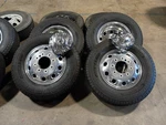 Dodge 3500 Dually Laramie 8X200 Wheels Rims 2701 2702 17" Oem Used. Price: $2519.10.