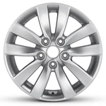 New 16" X 6.5" Silver Alloy Replacement Wheel Rim 2014 2015 2016 Kia Forte. Price: $214.99.