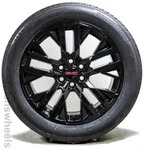 4 Gmc Yukon Sierra Denali Escalade 22 Gloss Black Oem Wheels Alenza Tires 5903 New. Price: $2495.00.