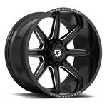 20" Gear Off Road 765BM Ridge Gloss Black Milled 20X9 Wheel 6X135 6X5.5 Rim +18M New. Price: $352.86.
