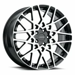 18" Vision 474 Recoil Gloss Black Machined Face 18X8 Wheel 5X120 38MM Rim New. Price: $266.28.