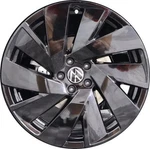 20" Volkswagen Atlas Wheel Rim Factory Oem ALYWB085 2024-2025 Gloss Black Remanufactured. Price: $695.00.