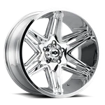 20X10 Vision 363 Razor Chrome Wheel 6X5.5 (-25MM) New. Price: $486.55.