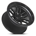 4 New 20X10 Lock Off-road Krawler Matte Black Ring 6X139.7 6X5.5 ET-18 Wheel Rim. Price: $1692.00.