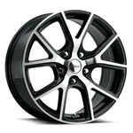 17" Voxx Lumi Gloss Black Machined Face 17X8 5X115 20MM Rim Lmi 780-5115-20 Gbmf New. Price: $244.00.