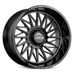 Lock Off-road ASSAULT-2186GBM LE05 20X10 8X6.5 -18MM Gloss Black/milled New. Price: $443.00.