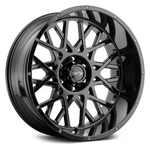 Vision 412 Rocker Wheel 20X12 (-51, 8X170, 125.2) Black Single Rim New. Price: $335.80.