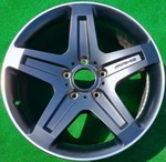 Factory Mercedes-benz G55 Wheel Genuine Original Oem Amg Black 85069 A4634012102 Used. Price: $359.00.