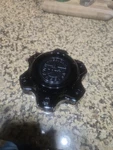American Outlaw Wheels Gloss Black Rim Center CAP066-CA-01 New. Price: $65.00.