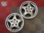 Pair Oem Porsche 964 911 Carrera Cup 17X9.5" Wheels Rims New Old Stock - Rare! Used. Price: $3999.95.