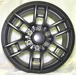 20" Matte Black Wheels - Fits Toyota Tacoma, 4RUNNER, Fj Cruiser, TR4 W209 New. Price: $1340.00.