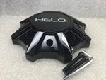Helo HE909 Wheel Bolt On Gloss Black Center Hub Cap 6256L215-B001 8.5 In Dia New. Price: $27.00.