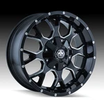 Mayhem Warrior Gloss Black Milled 18X9 5X150 / 5X5.5 -12MM (8015-8997M) New. Price: $304.99.