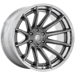 (1) 22X10 -18 Fuel 1PC FC403 Burn 5X5.0 Platinum W/ Chrome Lip Wheel New. Price: $782.00.