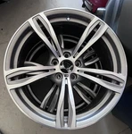Factory Oem 12-19 Bmw F06 F12 F13 M6 20" Front Wheel Rim Silver 343M X 9.5J Used. Price: $475.00.