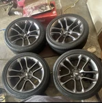 20X9 Oem Scat Pack Rims Dodge Charger And Challenger Tps Sensors Included Used. Price: $950.00.