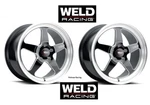 2 Weld Racing Ventura S155 17''X10'' Rear Drag Wheels 07-14 Mustang Shelby GT500 New. Price: $950.00.