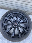 14-20 Jaguar Type Front Left Black Rim Wheel 19X8.5 Alloy 10 Spoke Tapered #1 Used. Price: $169.60.