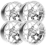 (set 4) Off Road Monster MF40 20X10 5X5"/5X5.5" -19MM Chrome Wheels Rims New. Price: $1644.00.