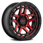 Kmc KM540 Recon Wheel 17X9 (-12, 6X139.7, 106.1) Black Single Rim New. Price: $370.00.