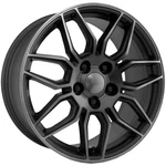 Replica FR401 C8 ZO6 19X10 5X4.75" +79MM Grey/tint Wheel Rim 19" Inch New. Price: $355.00.