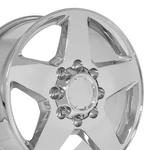 20" Rim Fits 8LUG Chevy Sierra Silverado Hd Wheel 8-165 CV91A Chrome 5503 20X8.5 New. Price: $333.75.