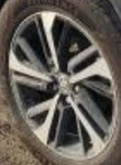 2024 Corolla Cross Oe Wheel 18X7 Split Spoke Black Toyota Used. Price: $453.00.
