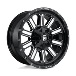 Fuel Hardline Gloss Black Milled Rims: 20X9, 8X180, Mm, D62020901850 New. Price: $500.00.