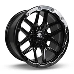 New 18X9.5 Rtx Volcano Gloss Black Milled Edge 6X139.7 ET-10 Wheel/rim. Price: $251.99.