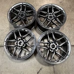 Used 18X8 Vors LT53 5X114.3 73.1 Gun Metal Wheels SET-4. Price: $499.00.