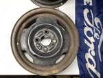 14" Ford Fairmont Mustang Capri Steel Wheel Rim 14X5.5 1978 1979 1993 4X4 1/4 Used. Price: $50.00.