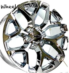 4 New Chrome Snowflake 20 5668 Sfo Replica Oe Wheels Rims Chevy Silverado 6X5.5. Price: $1399.99.