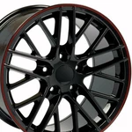 Wheel For 1988-1996 Chevrolet Corvette C6 ZR1 17X9.5 Redline New. Price: $213.25.