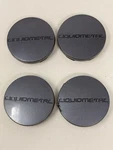 Liquidmetal CAP5373-G4 Custom Alloy Wheel Snap On Gray Center Set Used. Price: $27.90.