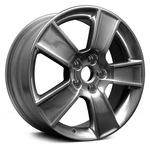 Ford Mustang 06-09 Alloy Factory Wheel 5-SPOKE Polished 18X8.5 Used. Price: $340.40.