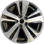 Subaru Machined Charcoal Legacy Original Wheel 18X7 2018-2019 Oem Factory 68861A Used. Price: $224.97.