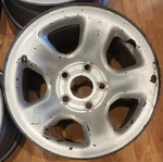 17" Dodge Ram 1500 Pickup Factory Silver Oem Steel Wheel Rim 2002-2012 5X5.5 Used. Price: $105.00.