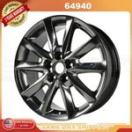 New 18" Smoked Hyper Black Replacement Alloy Wheel Rim For 2017-2018 Mazda 3. Price: $255.49.