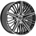 Motiv 443MB 22X9 5X115/5X120 +15MM Black/machined Wheel Rim 22" Inch New. Price: $288.99.
