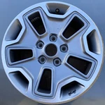 2017-2018 Jeep Wrangler 17X7.5 17" Wheel Rim 9118 1XA50TRMAA 5LW63TRMAA Oem Used. Price: $90.00.