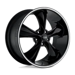 Foose Legend Gloss Black Milled Rims: 20X10, 5X127/5X5.0, 0MM, F10420007355 New. Price: $513.00.