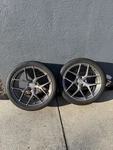 Velgen Forged VFMBX5 Brushed Titanium Wheels 20X11.5. 5X114.3 Bolt Pattern. Used. Price: $2500.00.