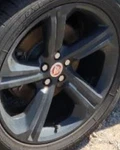 2017 F-pace Oe Wheel 20X8-1/2 5 Spoke Fluted Black Jaguar Used. Price: $265.00.