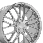 5402, 5404 Chrome Staggered Rims Set Fit Base C6 Corvette ZR1 18"/19" New. Price: $1103.00.