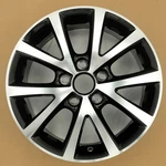 For Volkswagen Jetta Oem Design Wheel 16" 16X6.5 15-18 Machined Black Rim 70008 New. Price: $147.96.