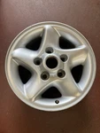 16 X 7 Spoke Aluminum Wheel, 1999-2001 Dodge Ram 1500 P/n 5EK53SAK Used. Price: $49.99.