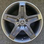 Mercedes Wagon G550 G63 Amg W463 Factory Oem 19"X9.5" Wheel Black Polished Rim Used. Price: $235.80.