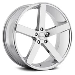 Cavallo CLV-5 Wheel 18X8 (35, 5X114.3, 74.1) Chrome Single Rim New. Price: $391.80.