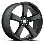 20" Voxx Replica Dodge Charger Matte Black Wheel 20X9 5X115 20MM Rim New. Price: $324.00.